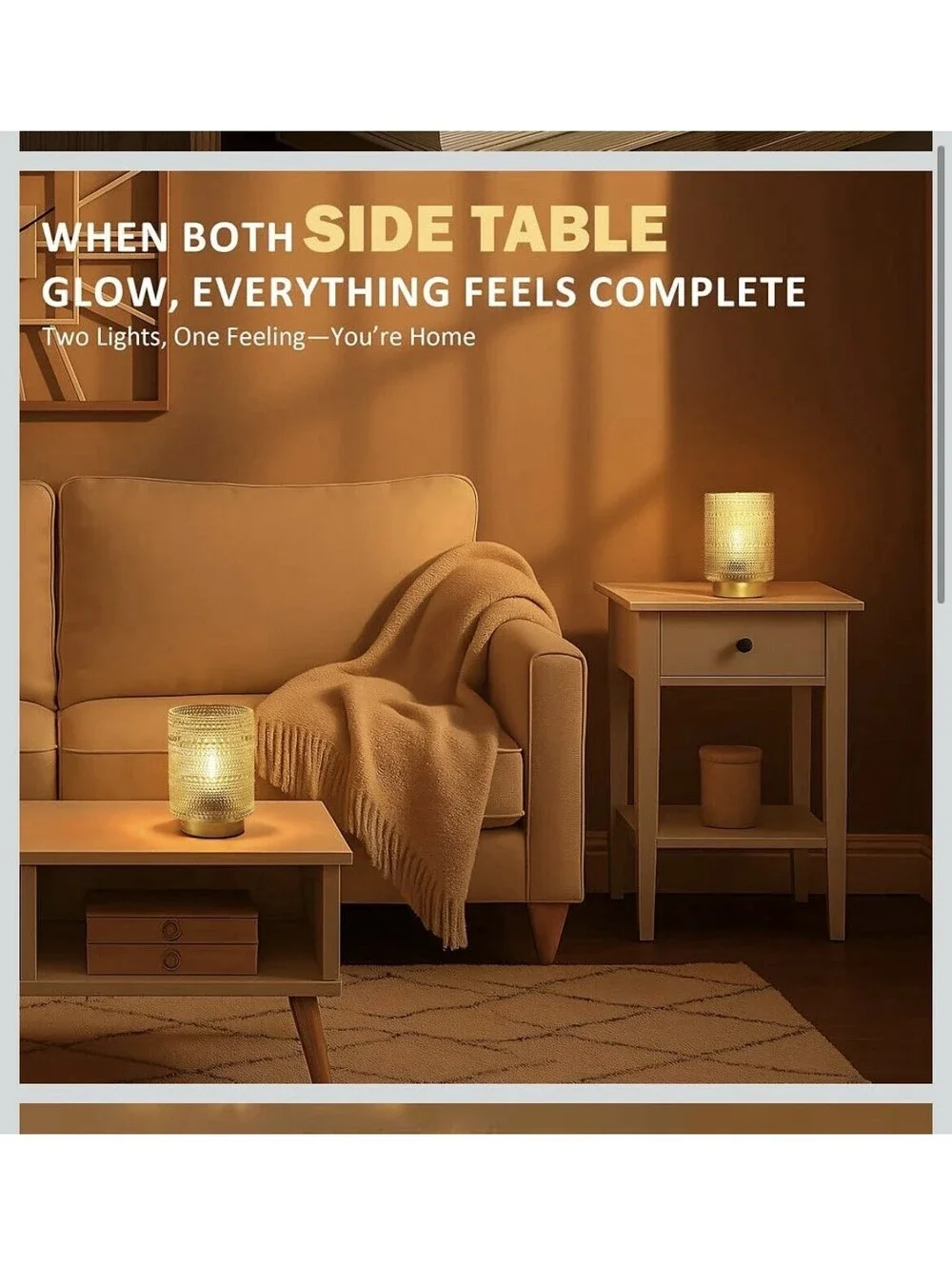 Ularoom Led Table Lamp Set Of Two